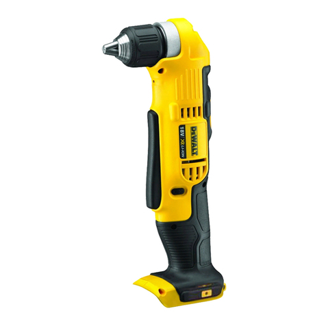 DeWalt DCD720-XE User manual