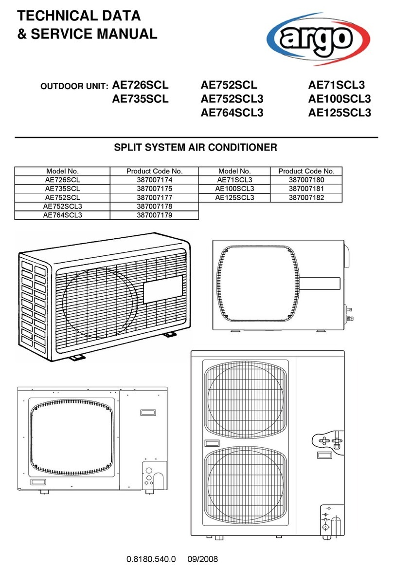 Argo AE726SCL Manual