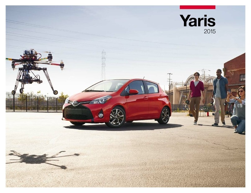 Toyota Yaris 2015 User manual