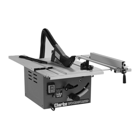 Clarke Woodworker CTS14 Instruction Manual