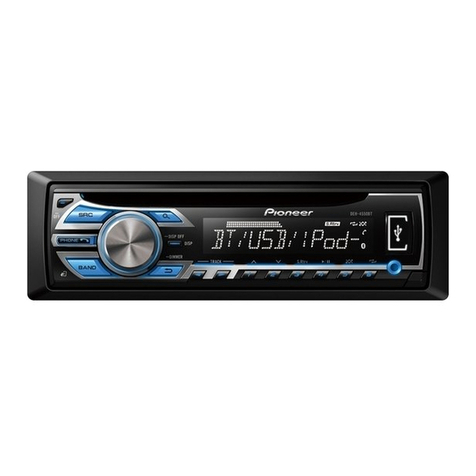Pioneer DEH-4550BT User manual