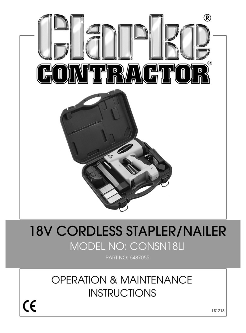 Clarke CONSN18LI Instruction Manual