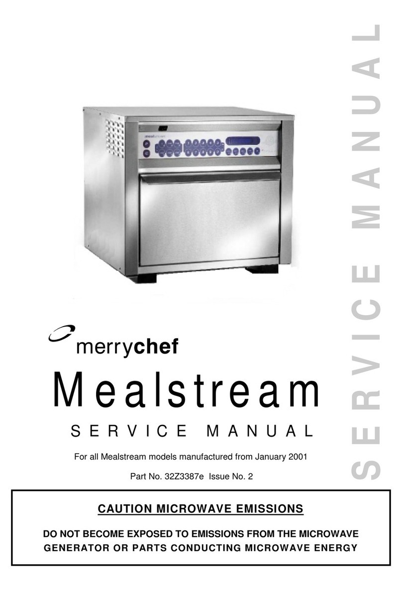 Merrychef Mealstream User manual