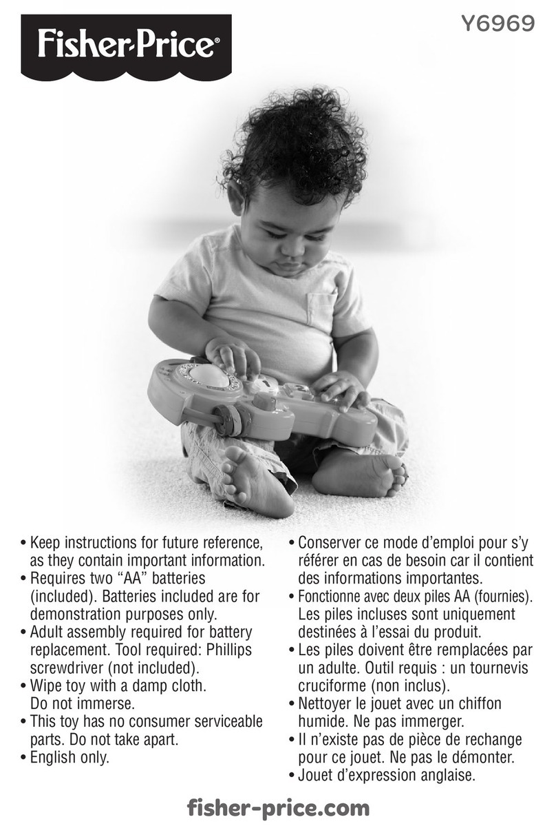 Fisher-Price Y6969 User manual