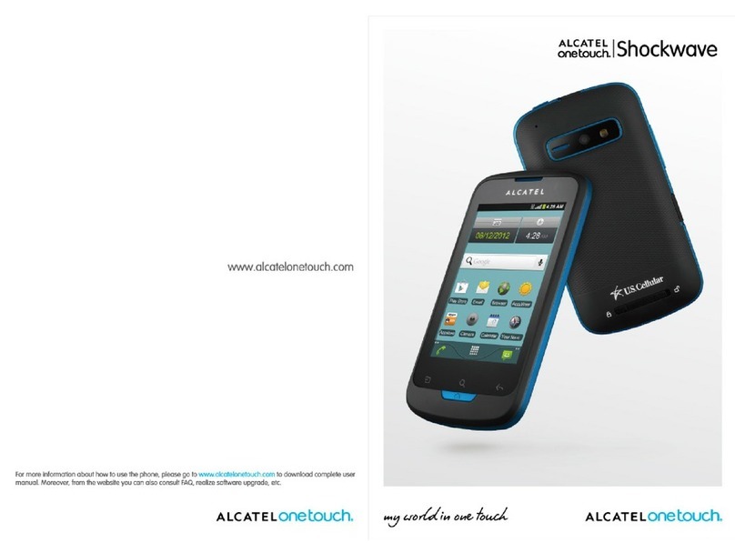 Alcatel One Touch Shockwave user manual