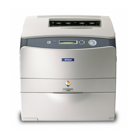 Epson C1100 - AcuLaser Color Laser Printer User manual