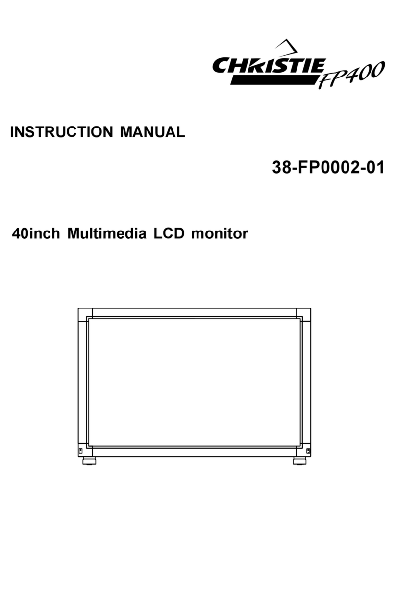Christie 38-FP0002-01 User manual