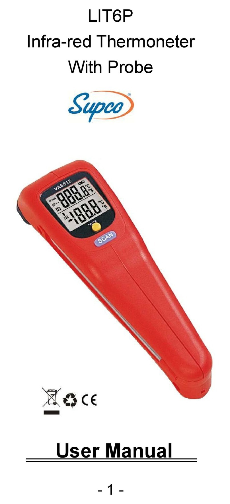 Supco LIT6P user manual