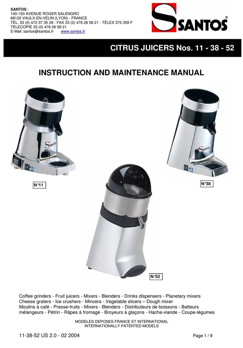 Santos 11 Instructions for use