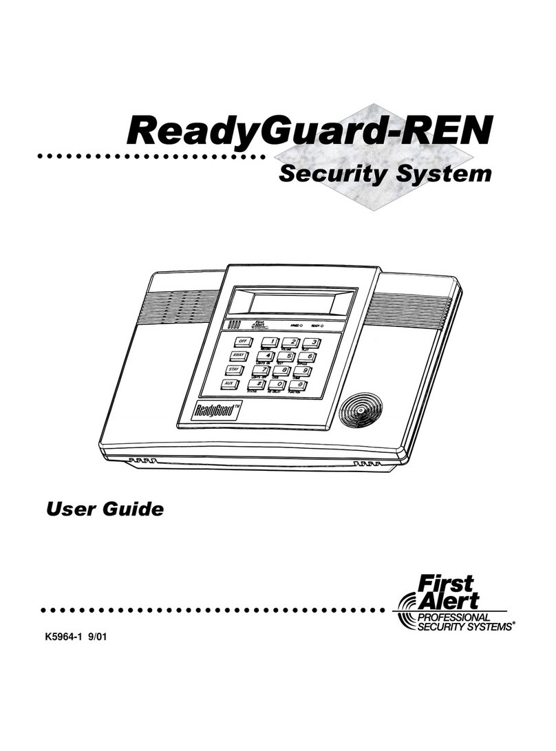 First Alert ReadyGuard-REN User manual