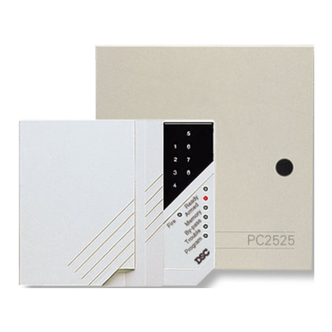 DSC PC2525 User manual