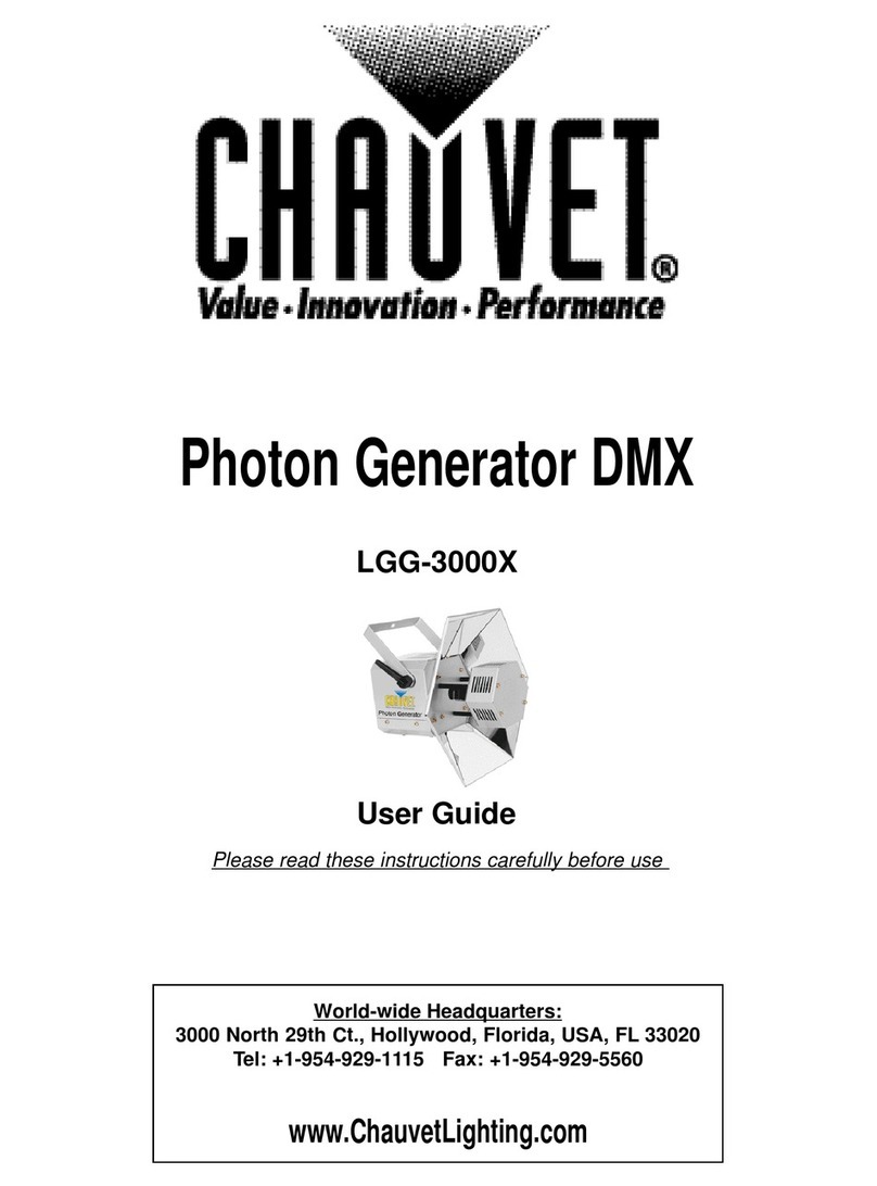 Chauvet LGG-3000X user guide