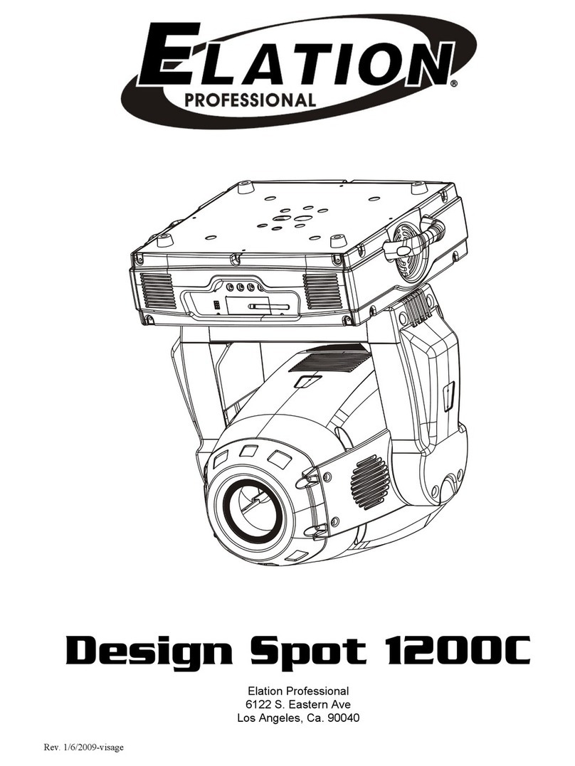 Elation Design Spot 1200C manual