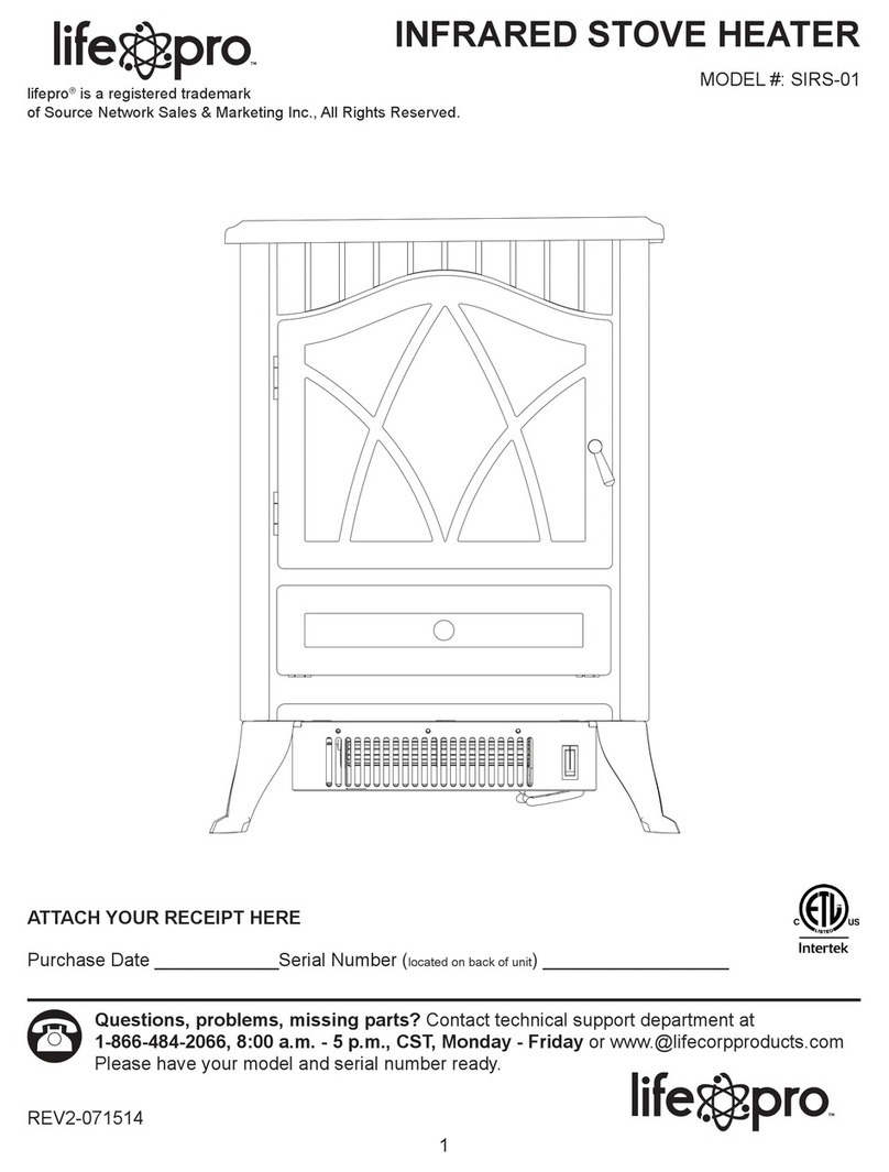 Lifepro SIRS-01 User manual