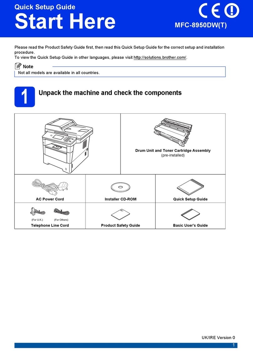 Brother MFC-8950DW User manual