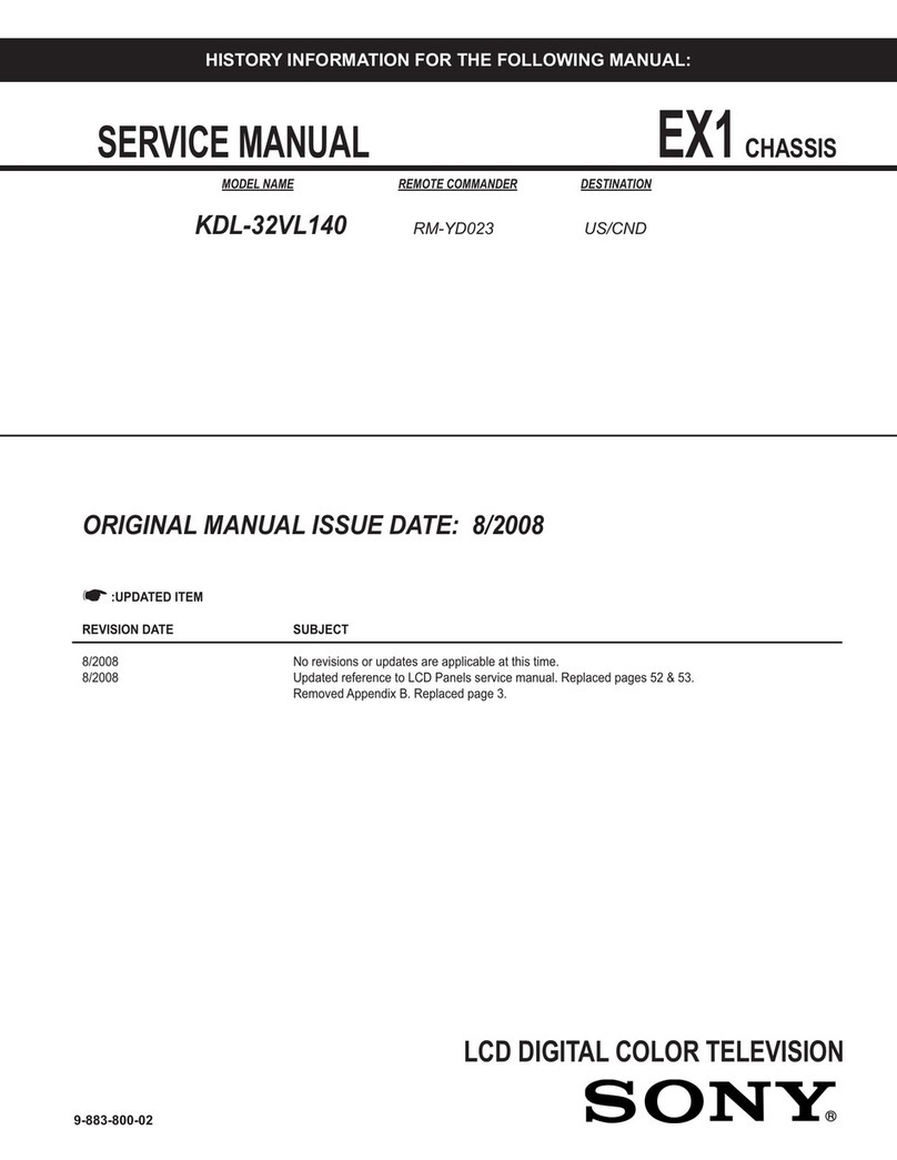 Sony KDL-32VL140 - Bravia Lcd Television User manual