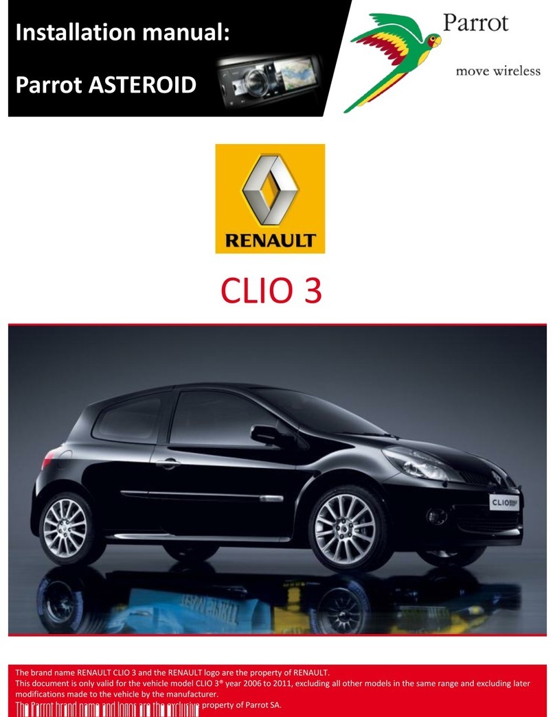 Parrot ASTEROID Tablet User manual Parrot ASTEROID Tablet User manual