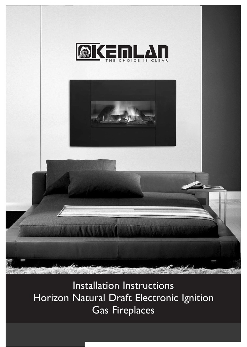 Kemlan Horizon Natural Draft Electronic Ignition User manual