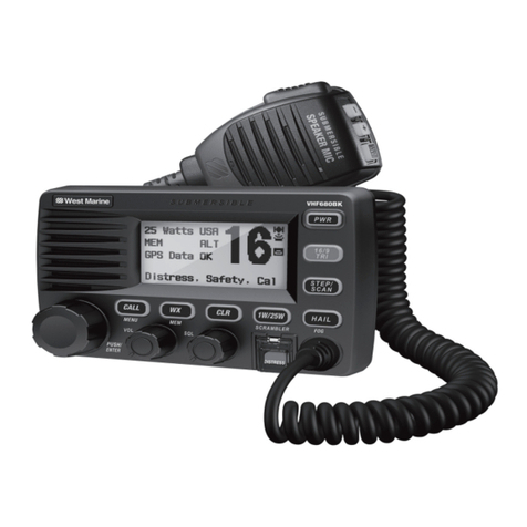 West Marine VHF680 User manual