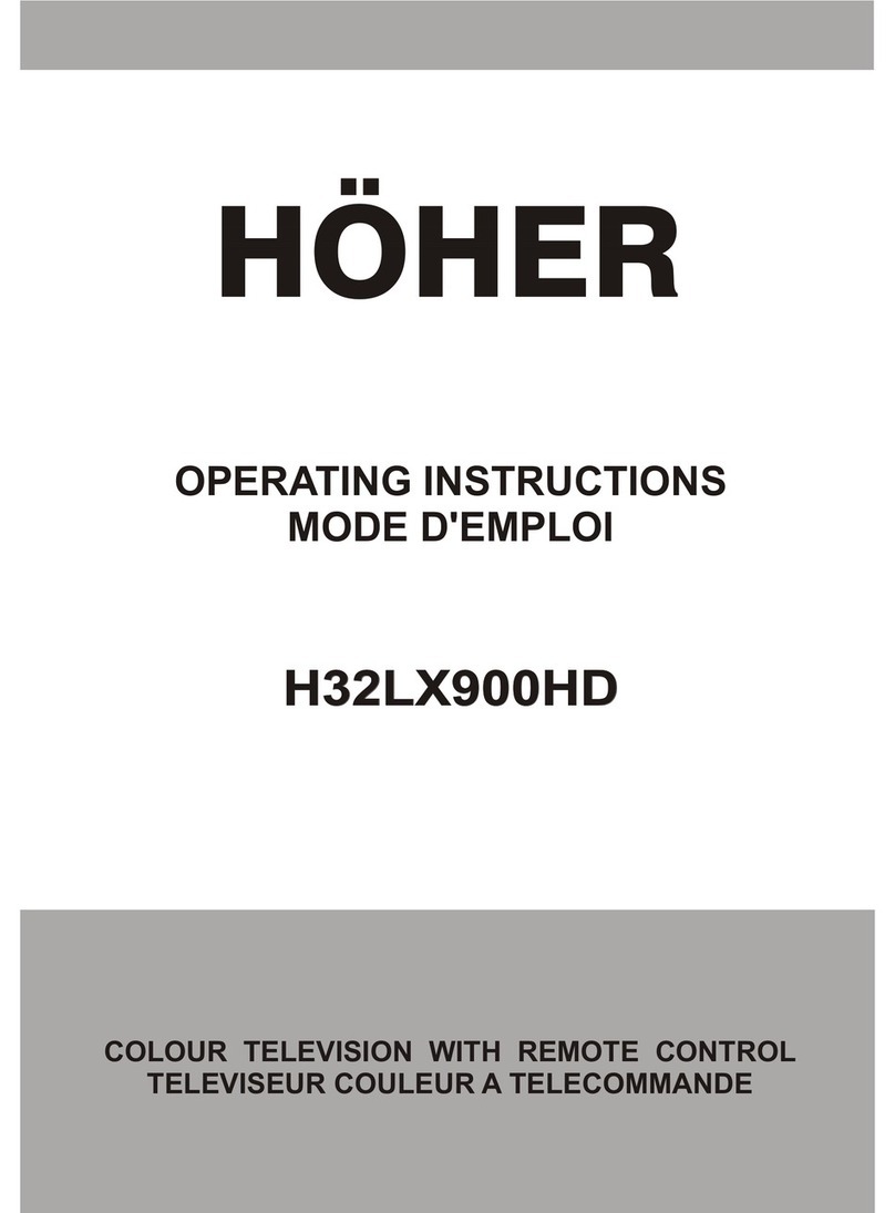 Hoher H32LX900HD operating instructions