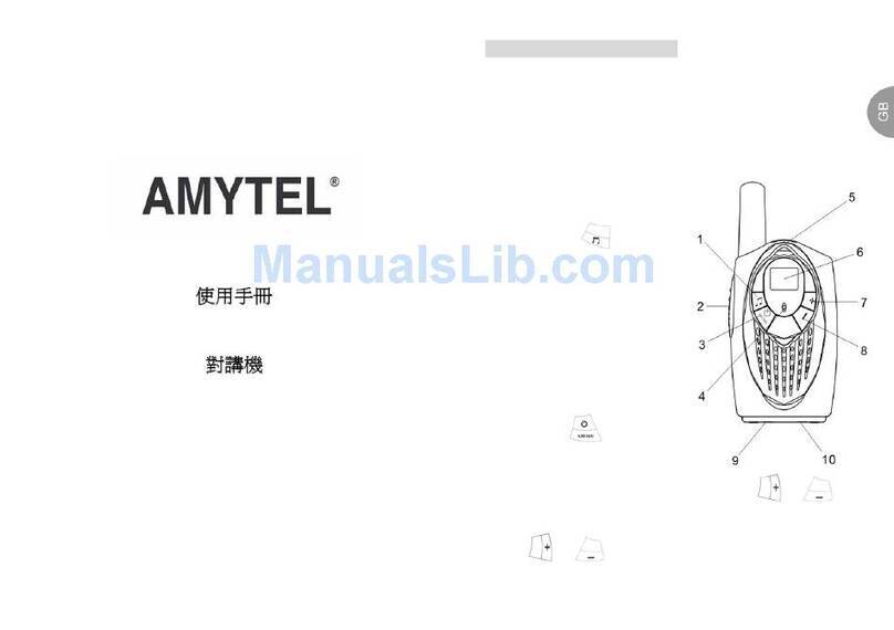 Amytel AW340 Operation manual