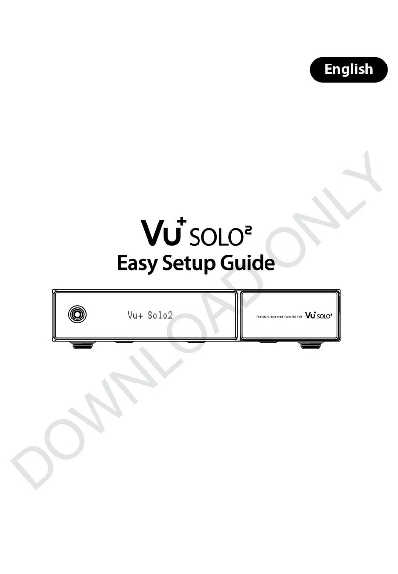 Vu+ Vu+Solo+ Quick start guide