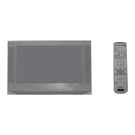 Sony TRINITRON KV-34DRC430 User manual