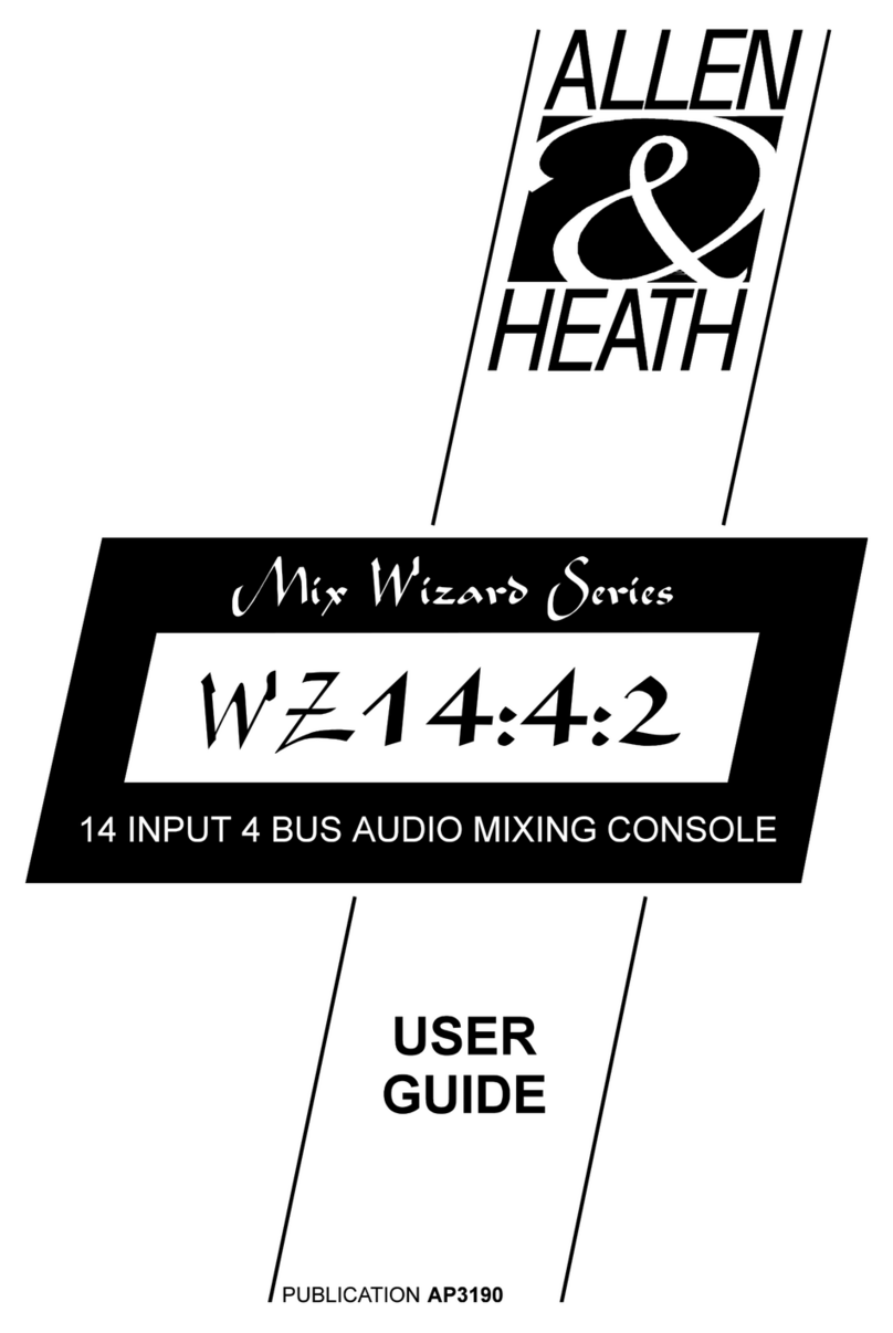 ALLEN & HEATH WZ14:4:2 User manual
