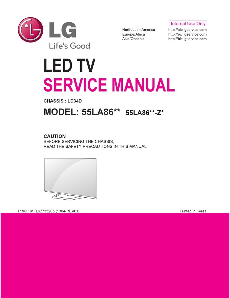 LG 55LA86 Series User manual