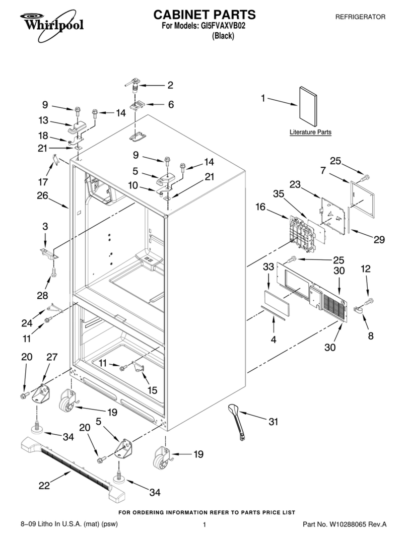 Whirlpool GI5FVAXVB02 User manual