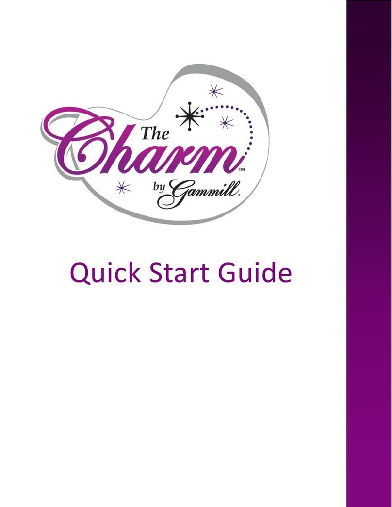 Gammill The Charm quick start guide