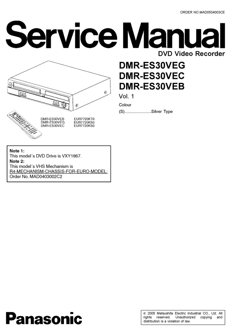 Panasonic DMR-ES30VEG User manual