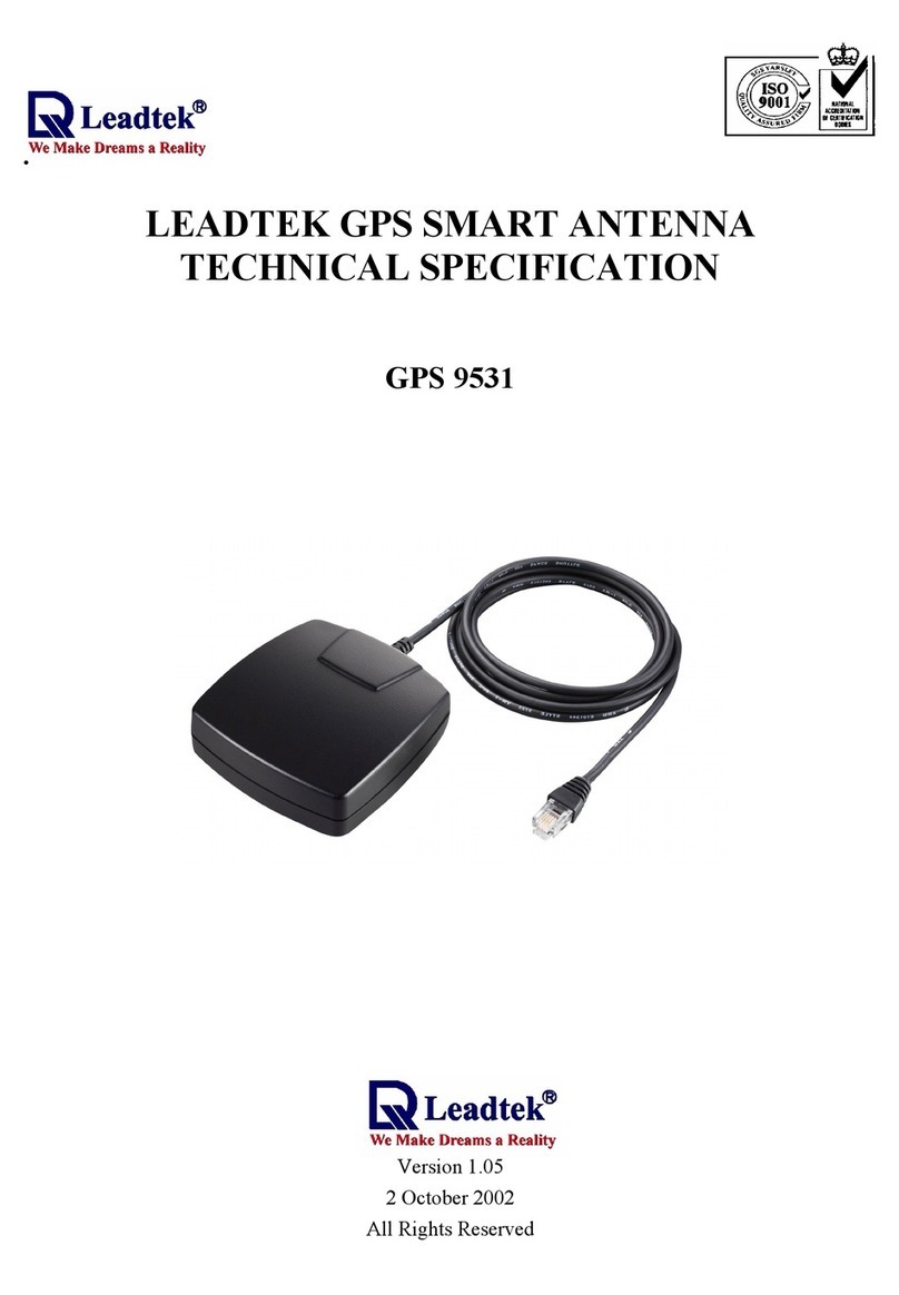 Leadtek GPS 9531 Manual
