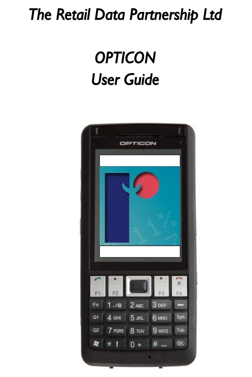 Retail Data Partnership OPTICON user guide