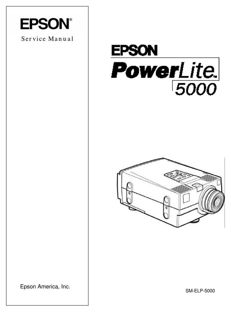 Epson PowerLite 5000 User manual