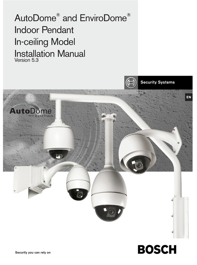 Bosch AutoDome User manual Bosch AutoDome User manual