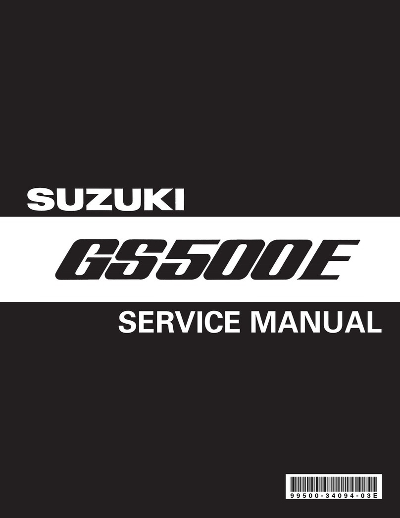 Suzuki GS500E User manual
