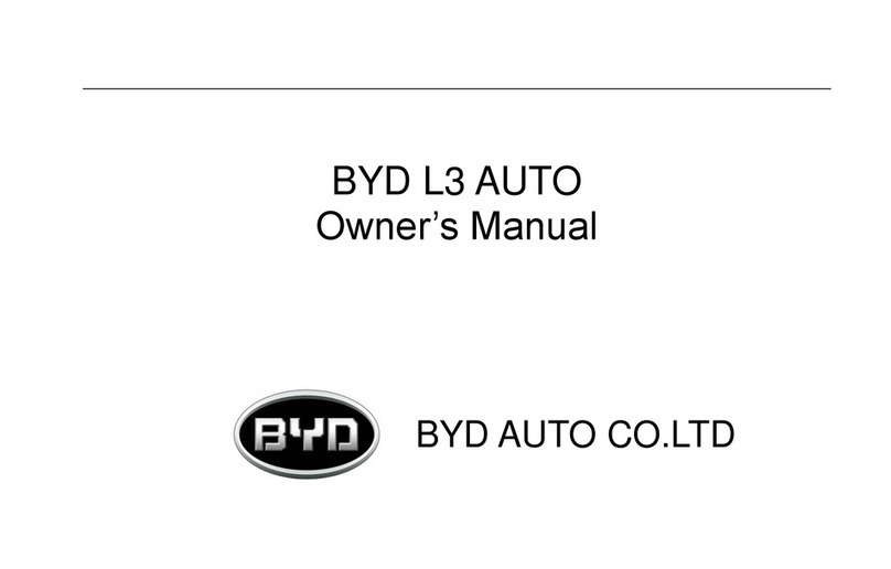 BYD L3 AUTO owner's manual
