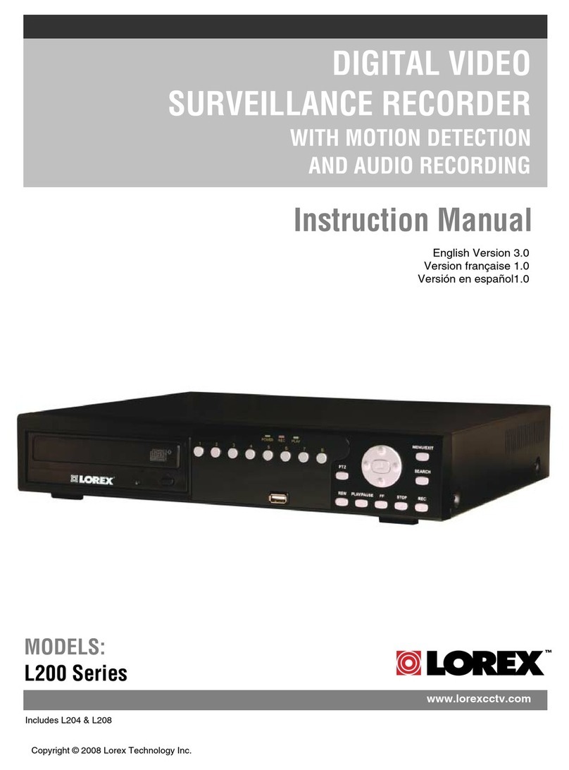 Lorex L200 Series User manual