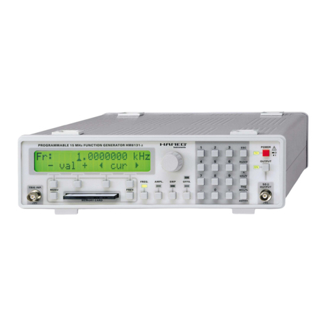 Hameg HM 8131-2 User manual