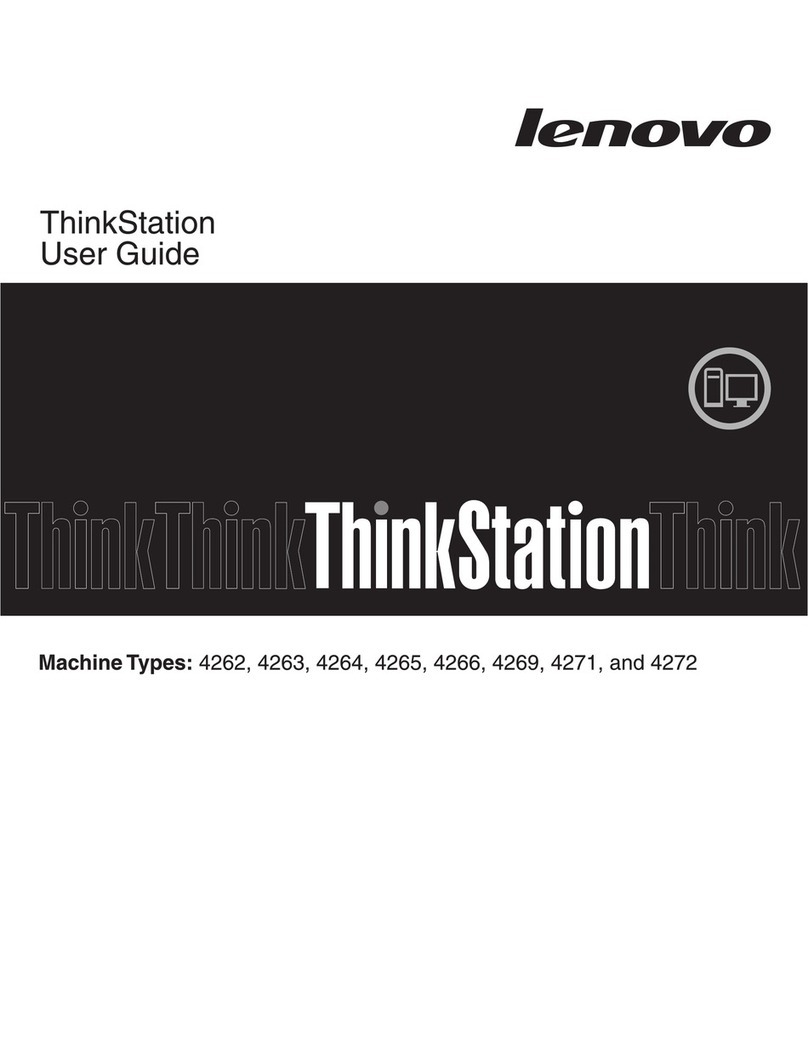 Lenovo THINK STATION 4262 User manual
