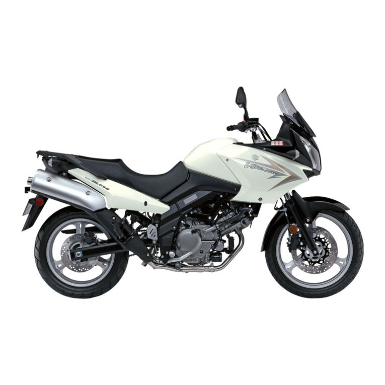 Suzuki DL650 User manual