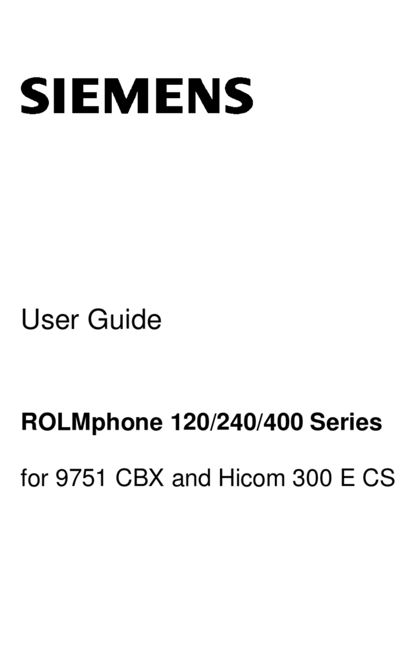 Siemens 120 Series User manual