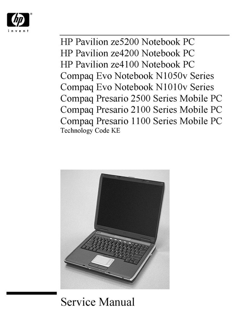 HP Pavilion ze5200 - Notebook PC User manual