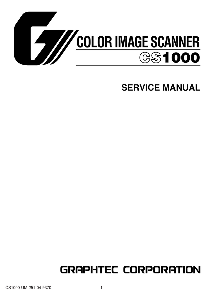 GRAPHTEC CS1000 User manual