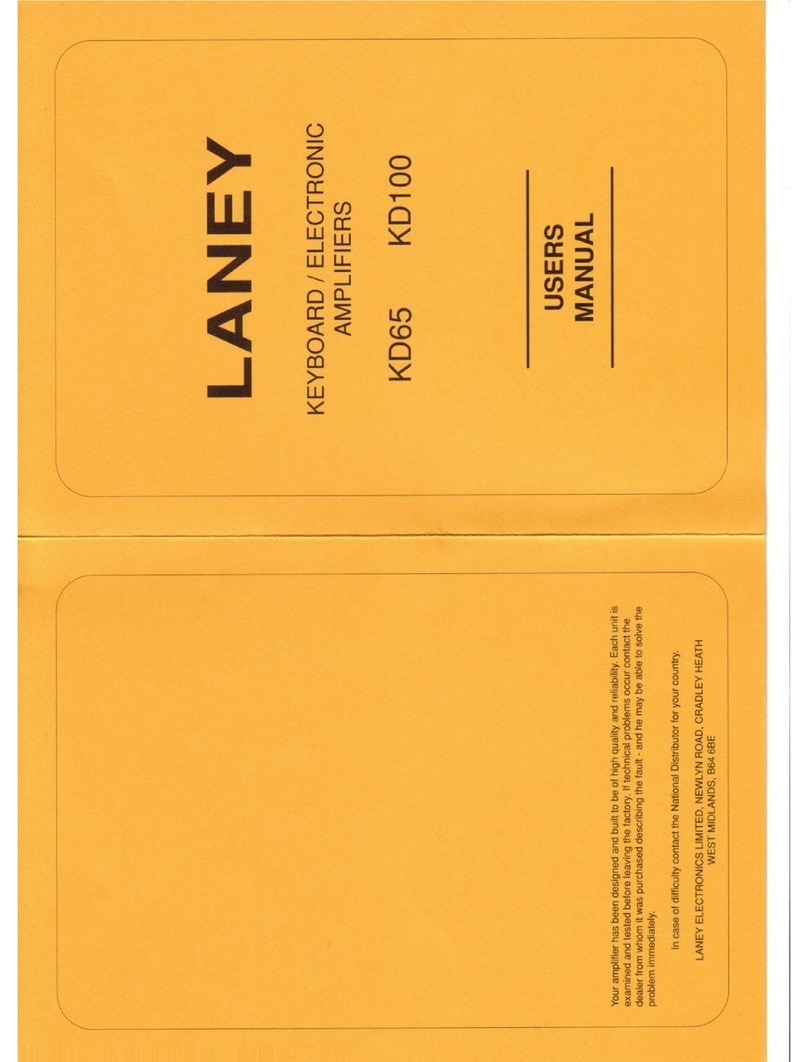 Laney KD65 User manual