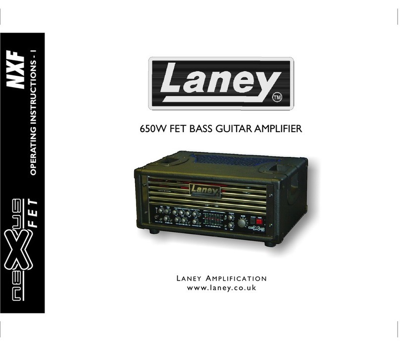 Laney Nexus FET NXF operating instructions