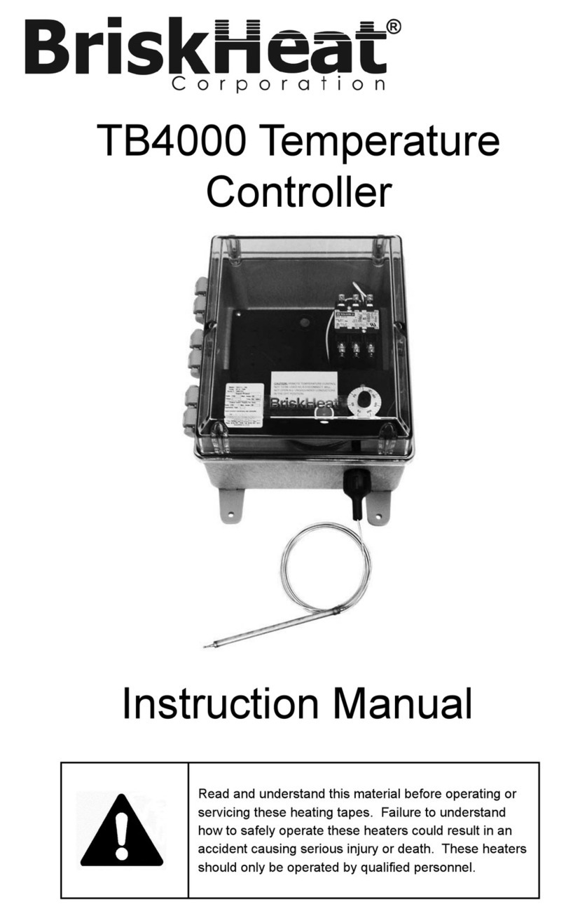 BriskHeat TB4000 instruction manual