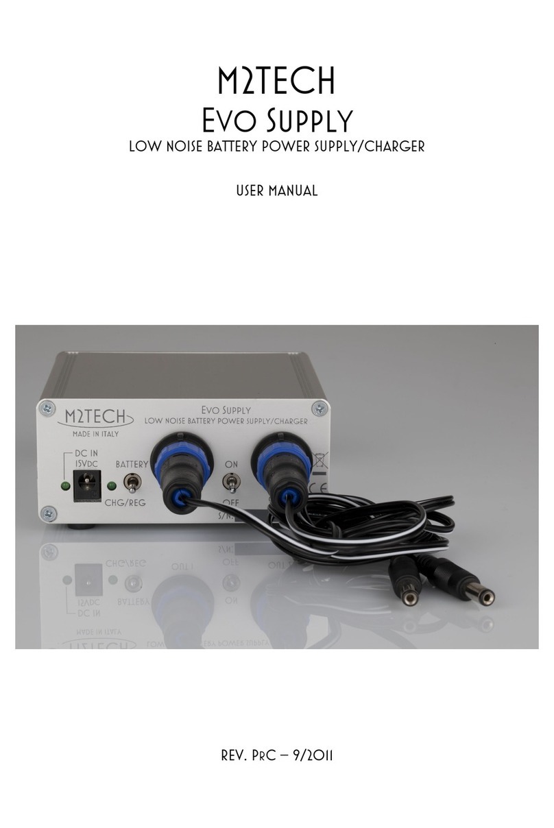 M2TECH EVO SUPPLY user manual