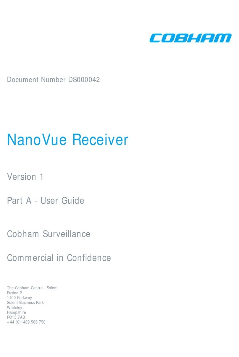 COBHAM NanoVue user guide